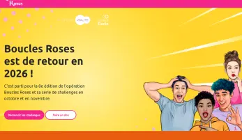 Boucles Roses avec Coiffure vitalité